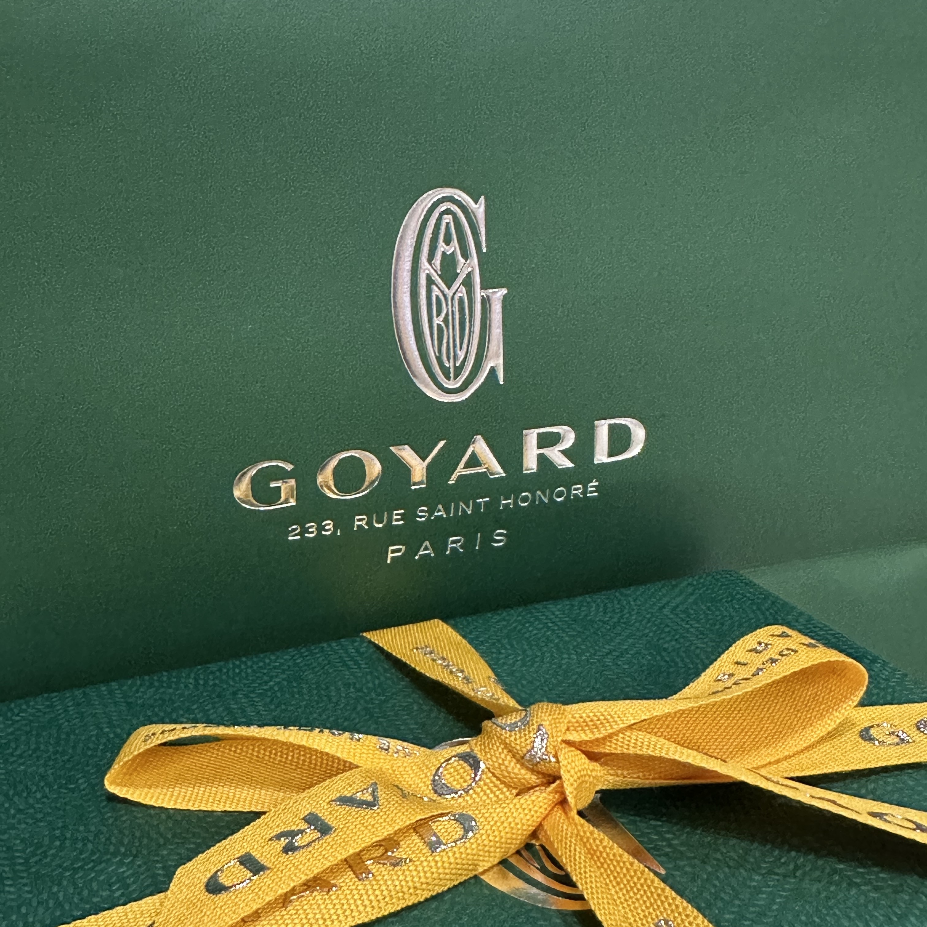 Goyard Saint Sulpice Card Holder Black 착용 스타일