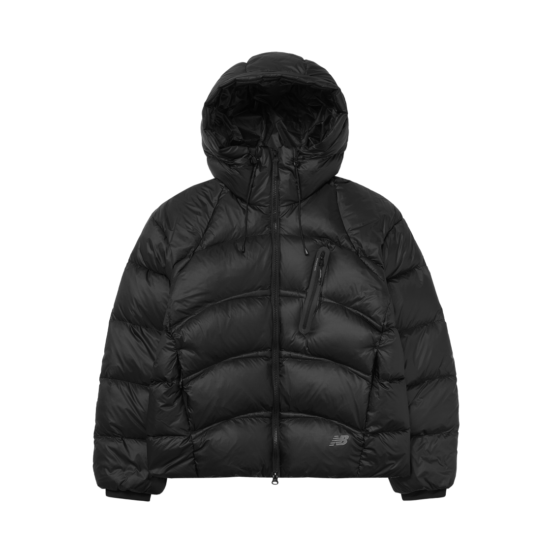 NBNPF41083-19 New Balance Flying 77 Superlight Hooded Heavy Goose Down Black