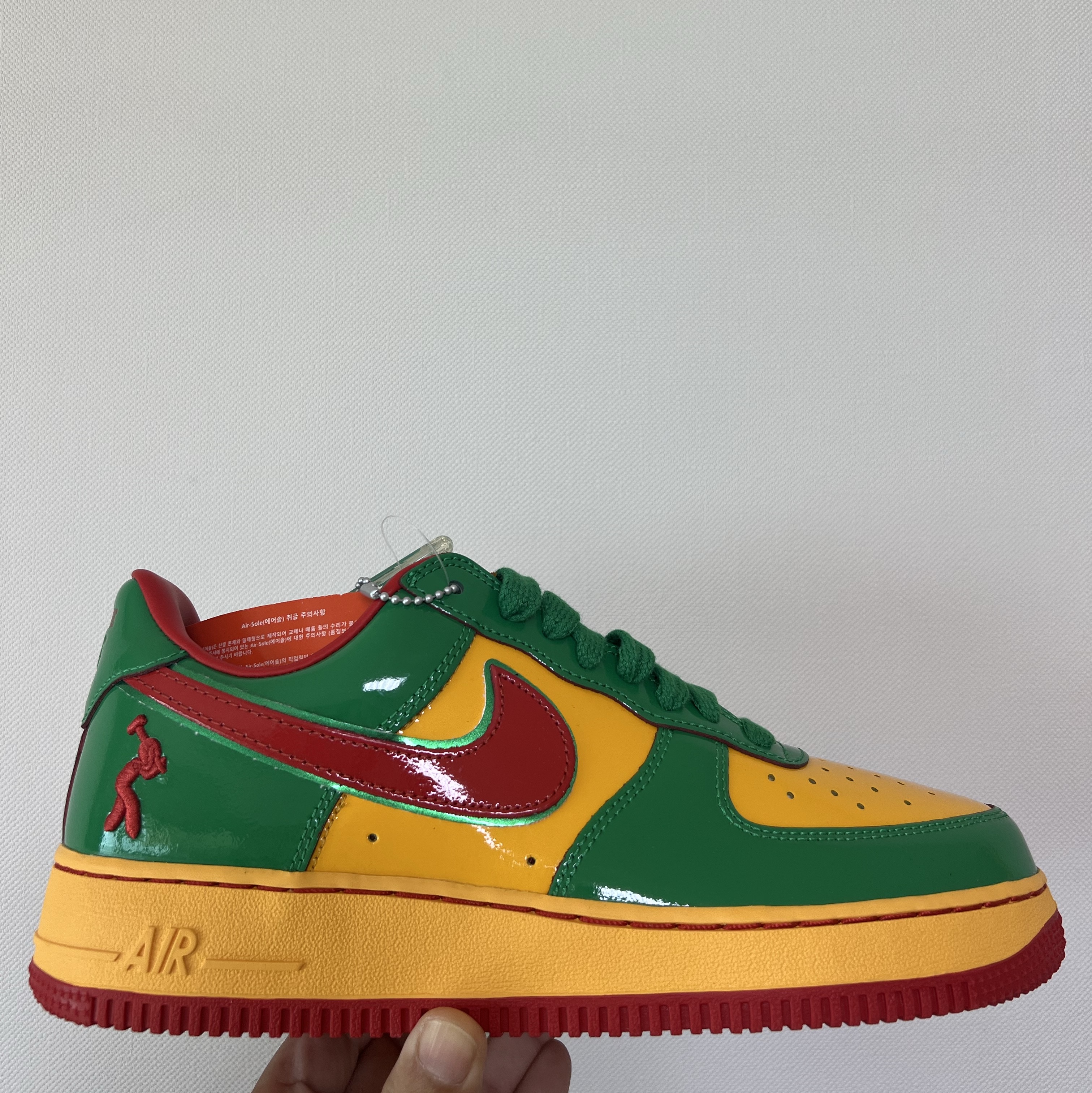 Nike x Lil Yachty Us Force 1 착용 스타일 - 1