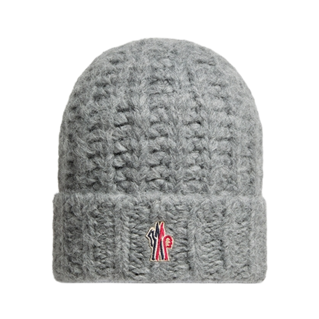 K2-098-3B00001-M5381-980 (W) Moncler Alpaca Blend Beanie Grey - 25FW