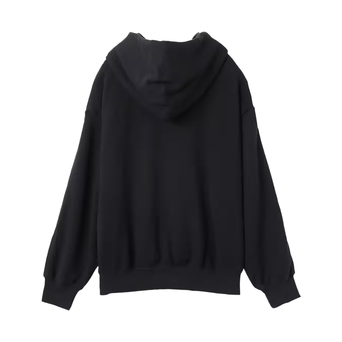 (W) 나이키 NSW 오버 오버사이즈 프렌치 테리 풀오버 후드 블랙 앤트러사이트 - 아시아((W) Nike NSW Over Oversized French Terry Pullover Hoodie Black Anthracite - Asia) - 2