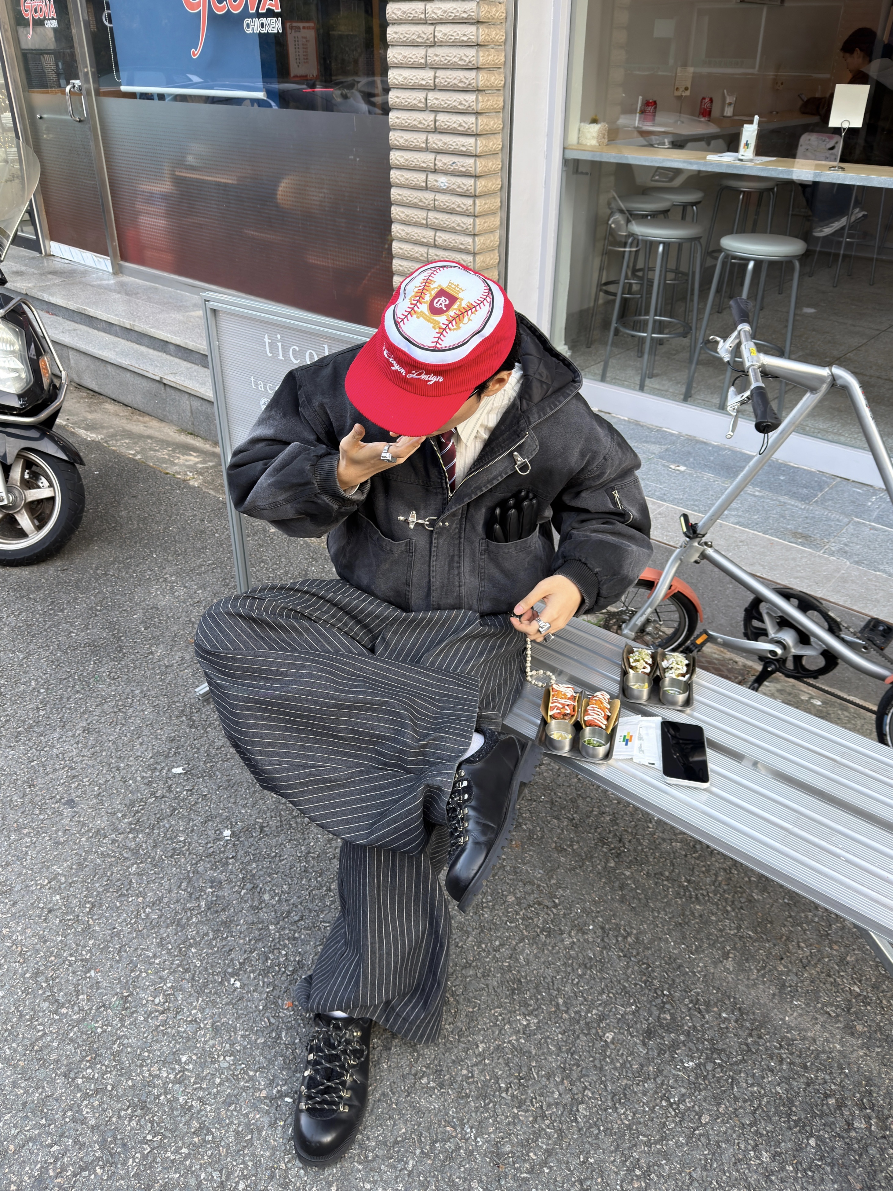 Gentle Monster Noizer 01(OL) Black, Stussy Boxer Shorts Multi (3 Pack) 착용 스타일 - 4