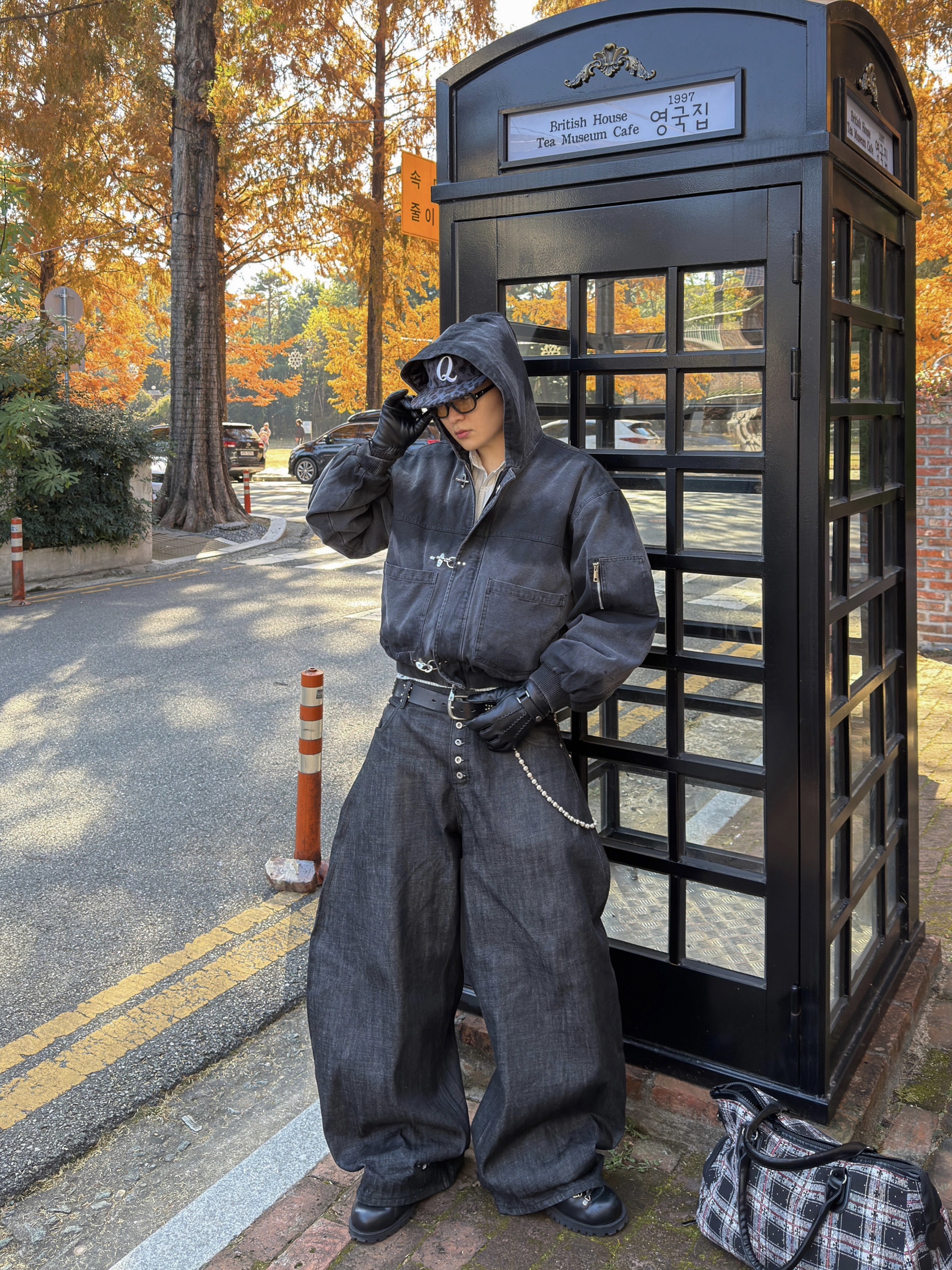 Stussy Boxer Shorts Multi (3 Pack), Gentle Monster Noizer 01(OL) Black 착용 스타일 - 2