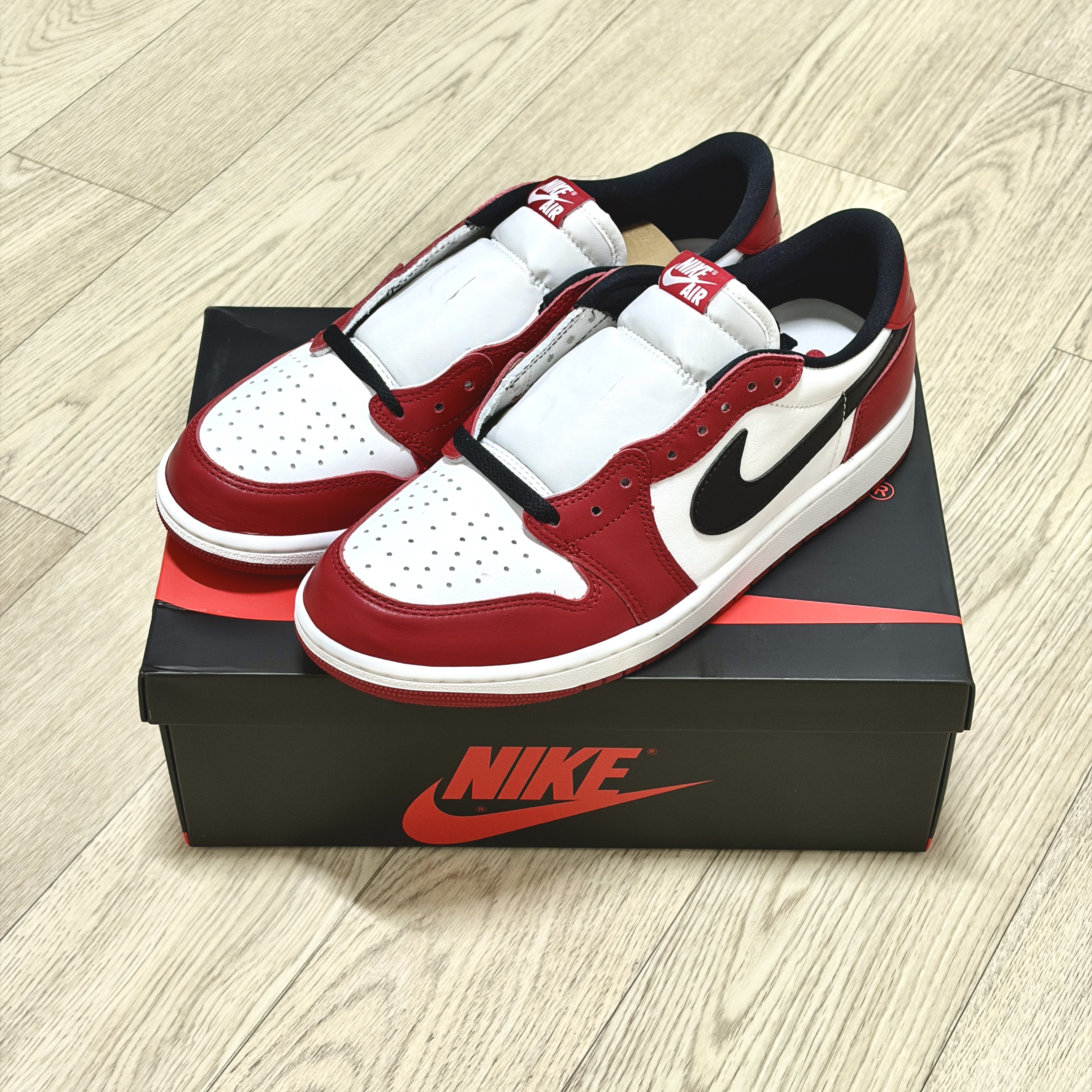 Jordan 1 Retro Low OG Chicago 착용 스타일 - 2
