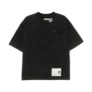 Maison Mihara Yasuhiro Cotton T-Shirt Black