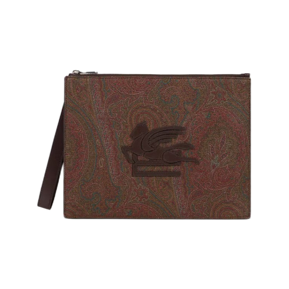 MP2C0011AA012M0019 Etro Essential Paisley Pouch Brown