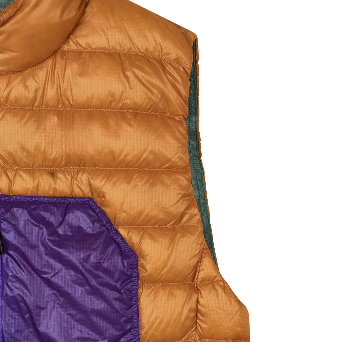 난가 울티라이트 다운 베스트 패커블 오렌지 - 25FW(Nanga Ultilight Down Vest Packable Orange - 25FW) - 4