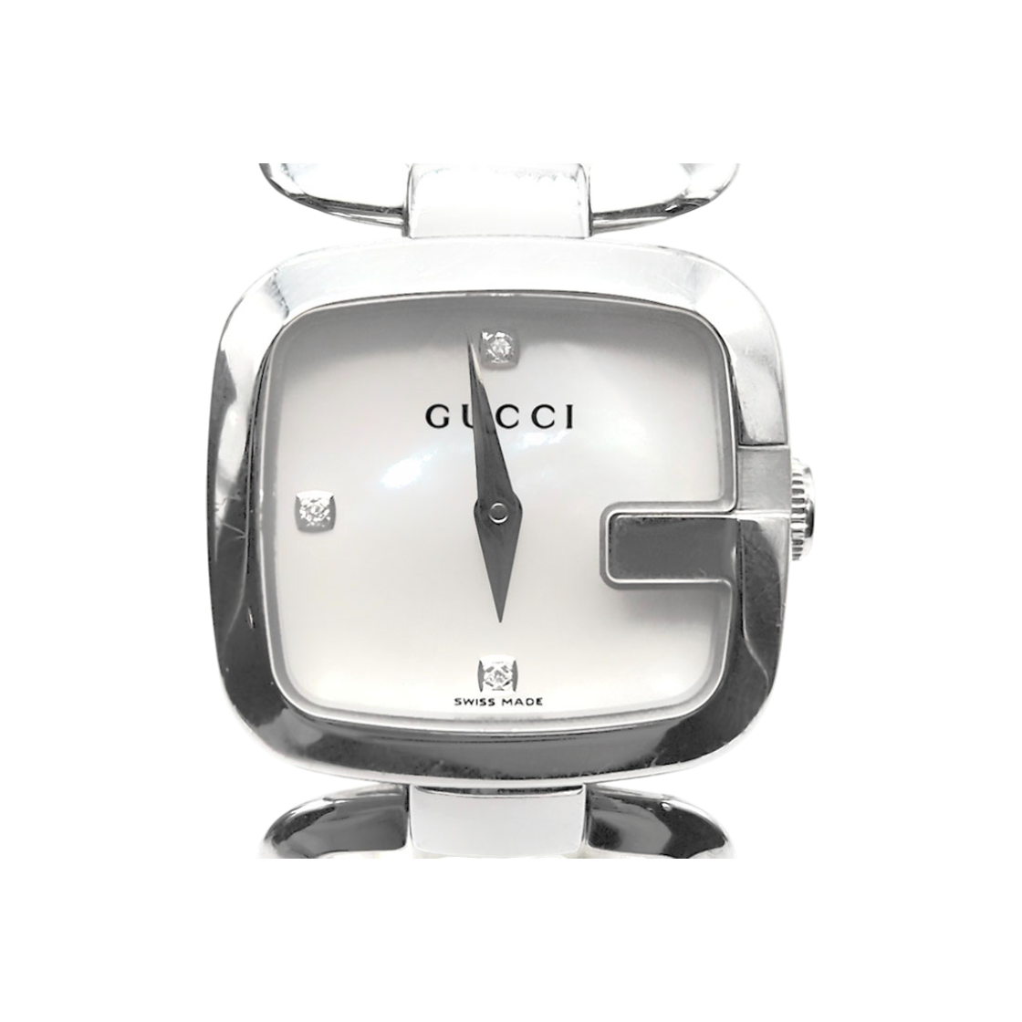 구찌 G 다이아 스틸 시계 (125.5) L386544(Gucci G Diamond Steel Watch (125.5) L386544)