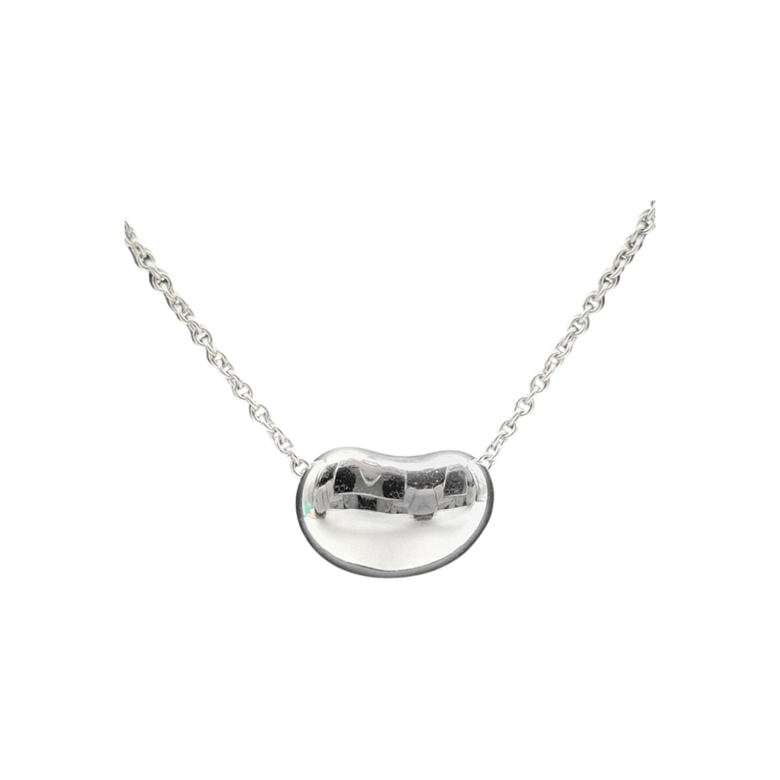 ITLUDR4K296D Tiffany Bean Silver Necklace L225724