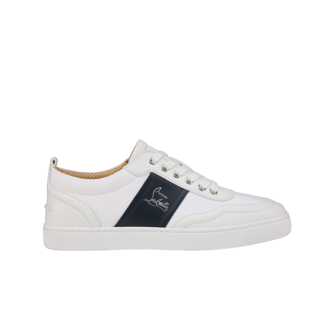 크리스찬 루부탱 레트로 그레인드 카프 레더 스니커즈 마린(Christian Louboutin Retro Grained Calf Leather Sneakers Marine)