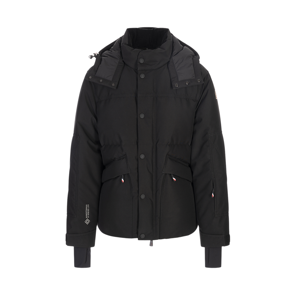 K2-097-1A00014-597MO-999 Moncler Elfin Quilted Hooded Jacket Black - 25FW
