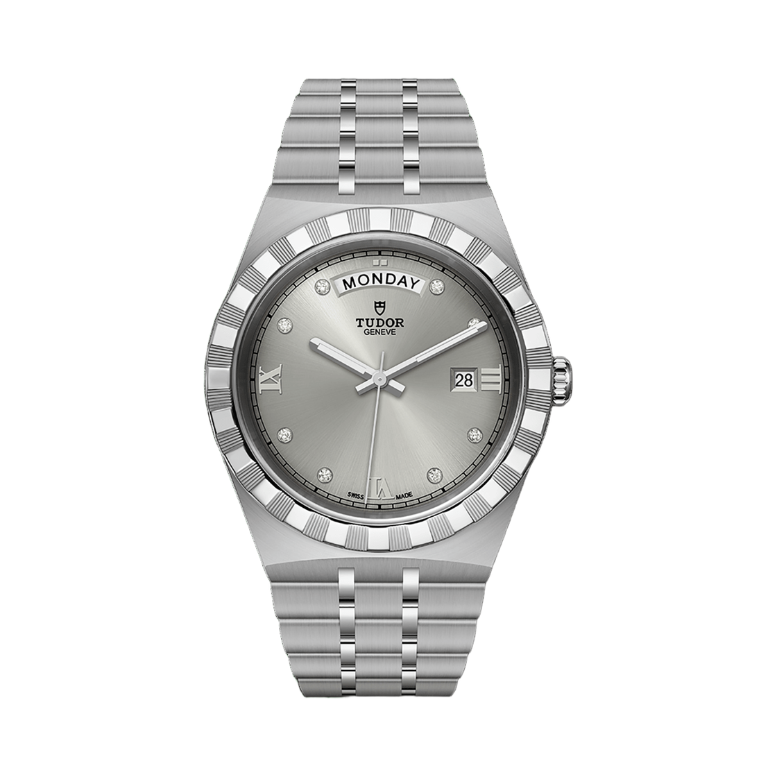 M28600-0002 Tudor Royal T603 41mm Steel Bracelet Silver