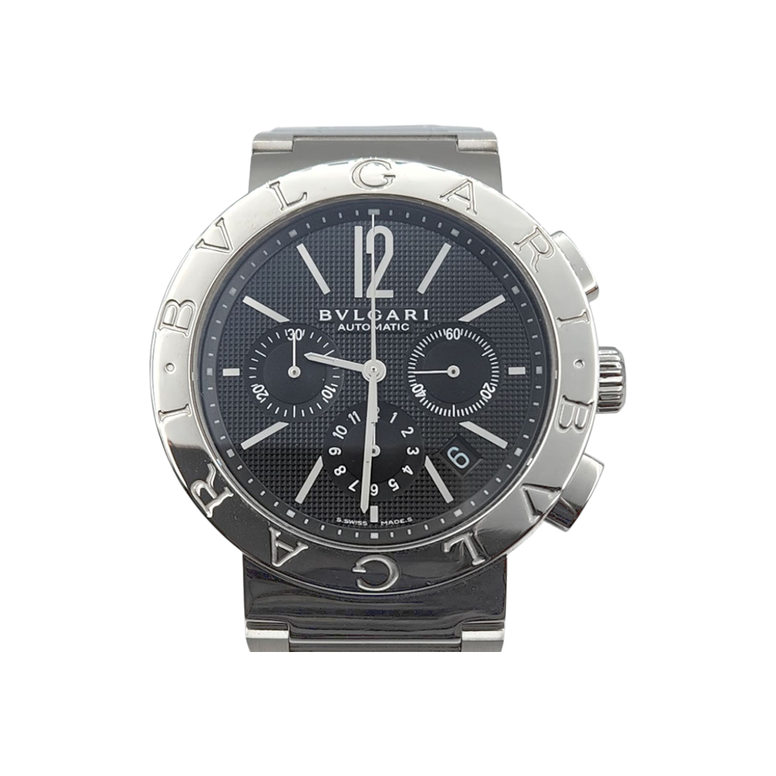 ITQMFFHPHHM7 Bulgari BB Chrono Steel Watch (BB42SSCH) L795072