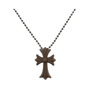 Chrome Hearts Silichrome CH Cross Pendant Brown 2025