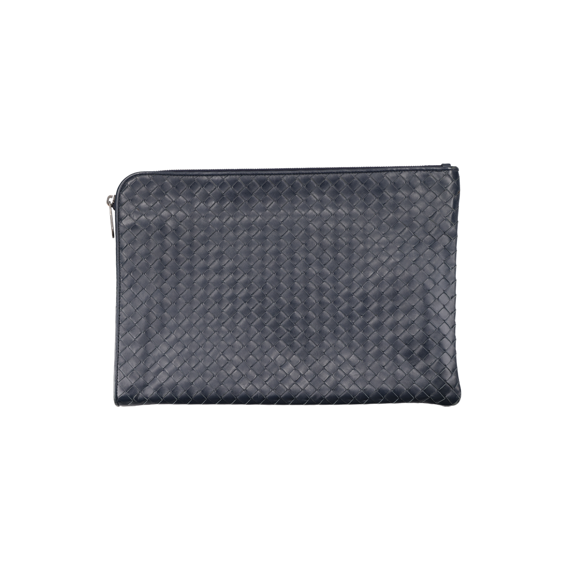 ITW47BAKQ6ON Bottega Veneta Document Clutch - Black/Dark Navy