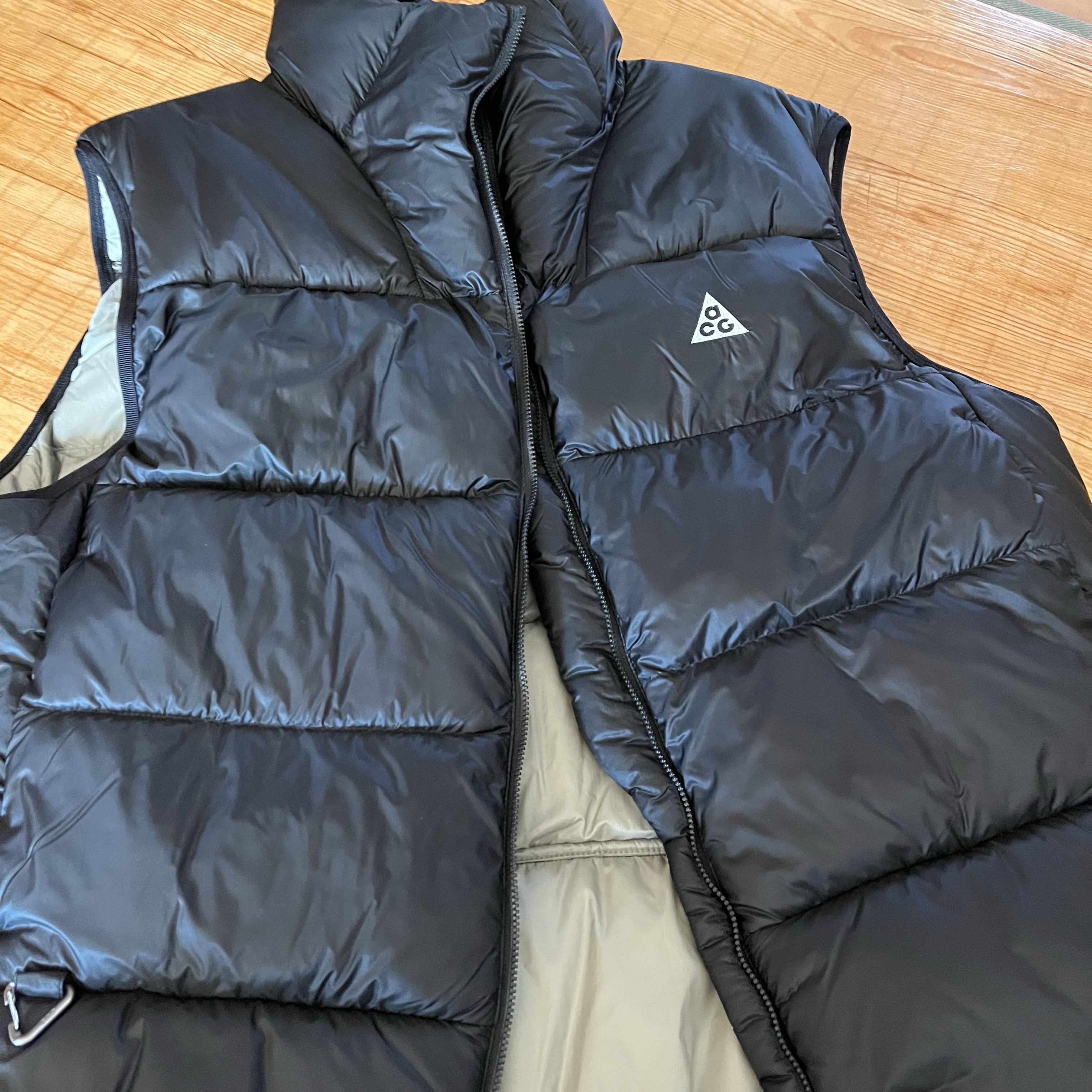 Nike ACG Therma-Fit ADV Lunar Lake Puffer Vest Black - US/EU 착용 스타일