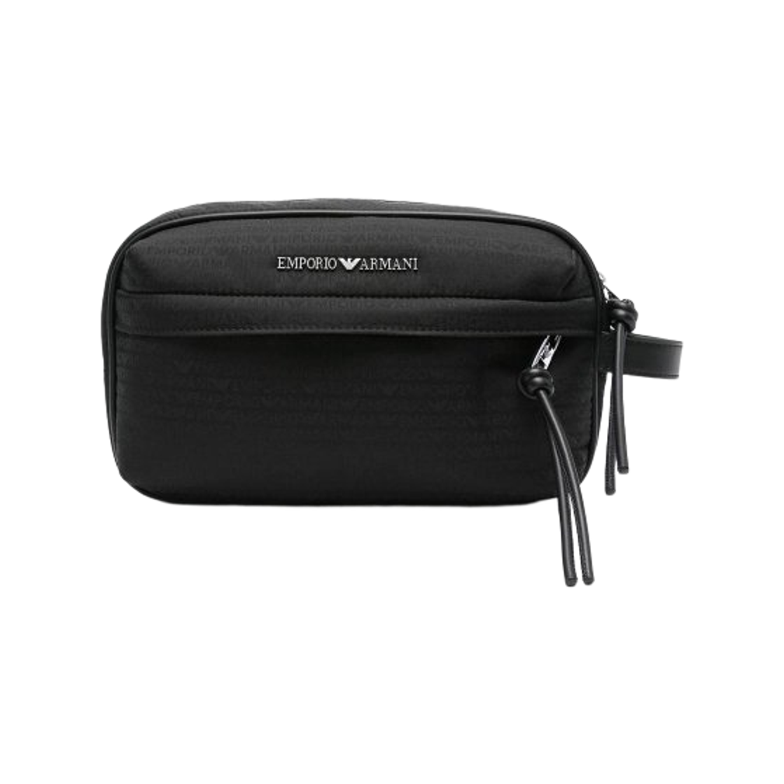 EM004160AF14637UC001 Emporio Armani Nylon  Washbag Black