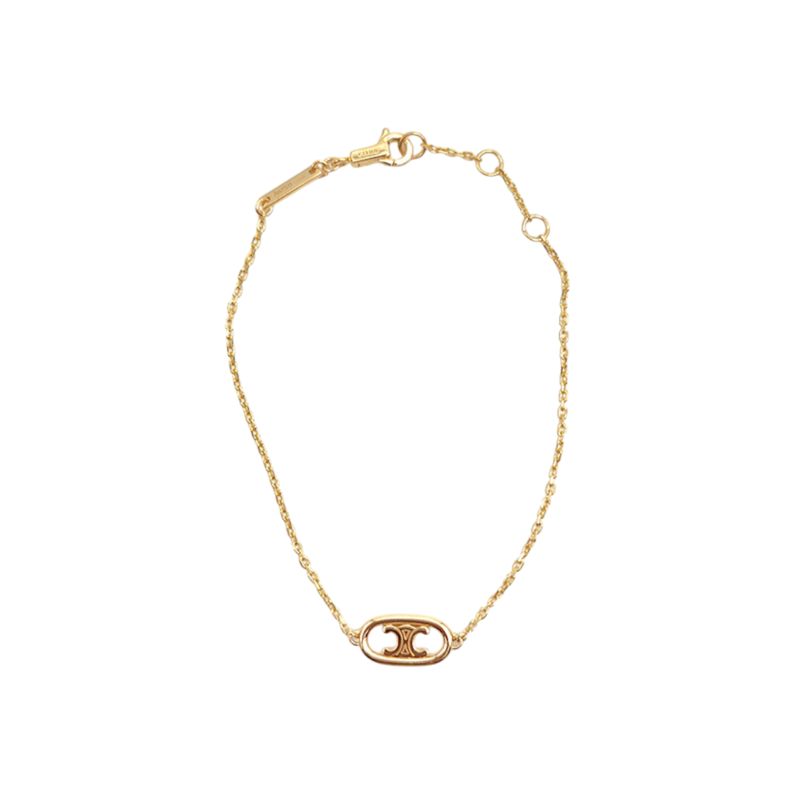 IT344UUA9S4R Celine Triumph My Own Gold Bracelet L301802