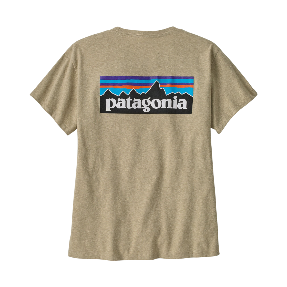 (W) 파타고니아 P-6 로고 리스폰시빌리 티셔츠 퓨미스((W) Patagonia P-6 Logo Responsibili T-Shirt Pumice) - 2