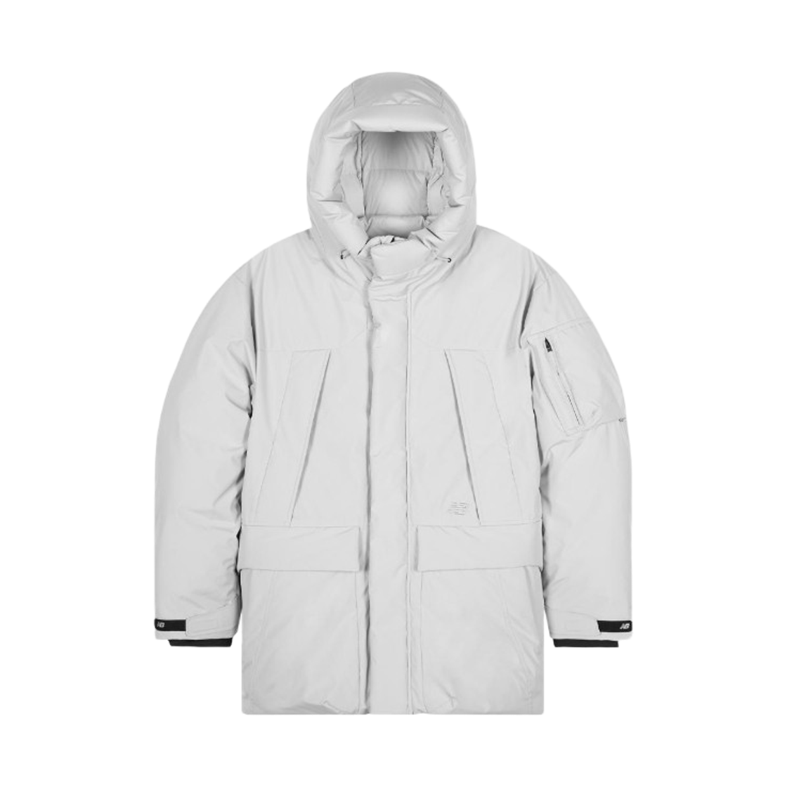 NBNPGCO023-16 New Balance UNI Flying Gore-Tex Out Pocket Gear Down Jacket Light Gray