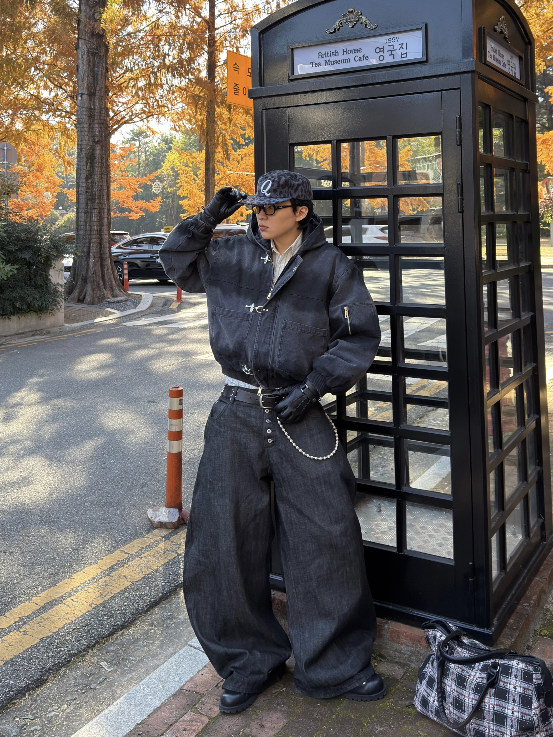 Stussy Boxer Shorts Multi (3 Pack), Gentle Monster Noizer 01(OL) Black 착용 스타일 - 3