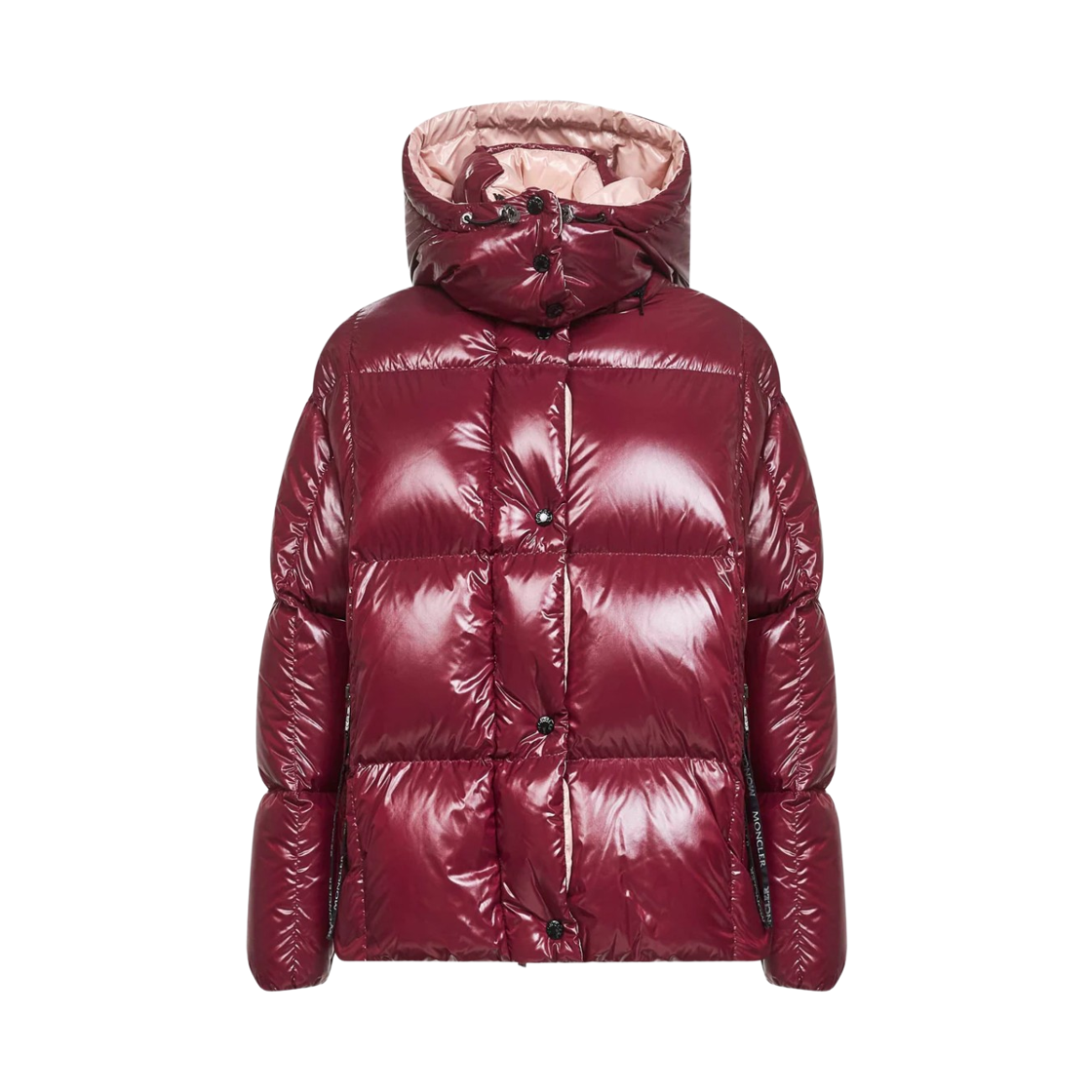 1A00103 68950 468 K2093 [15% 쿠폰] (W) Moncler Parana Hooded Short Down Jacket Burgundy - 25FW
