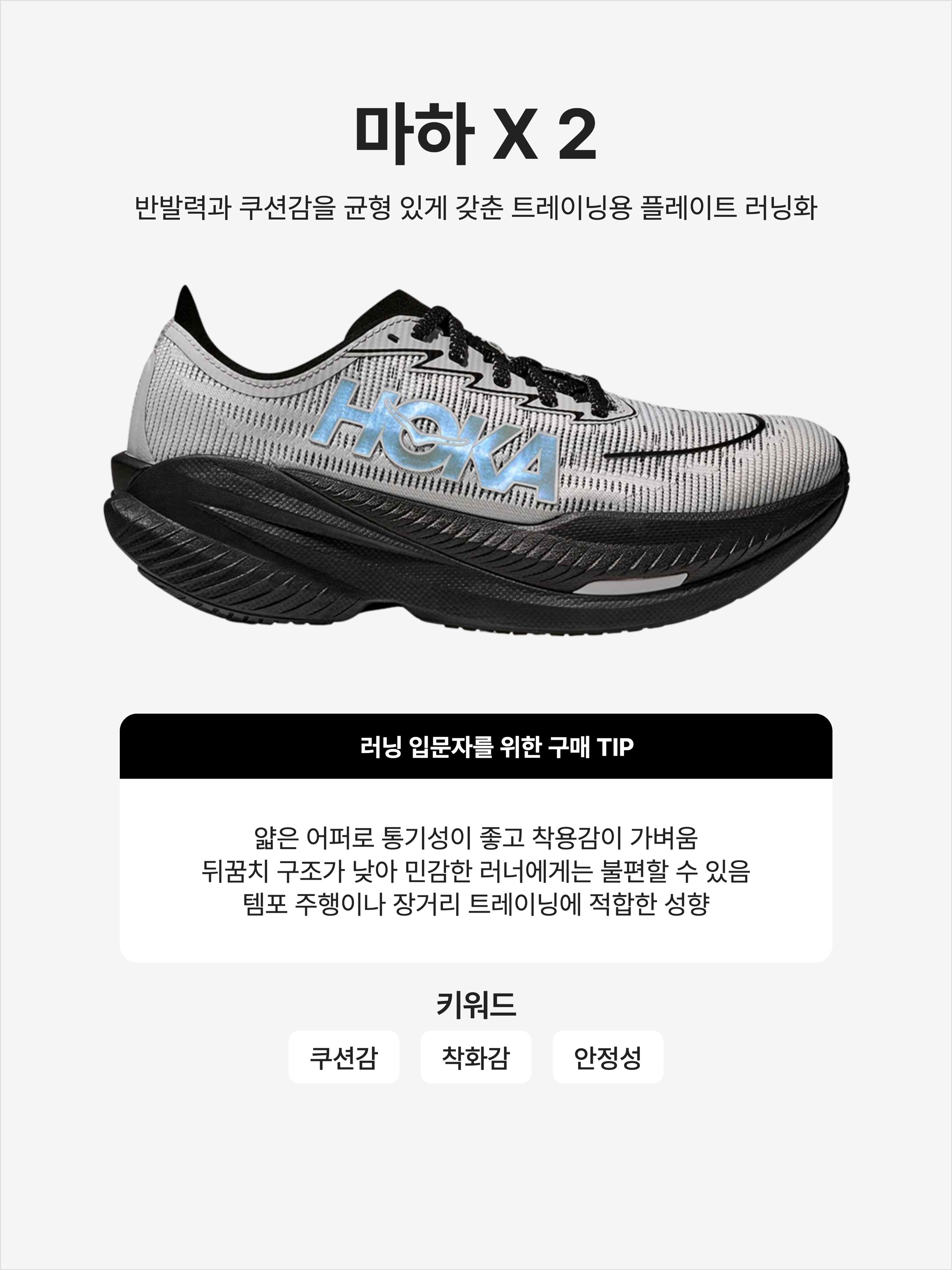 Hoka Mach X 2 Black Stardust, Hoka Mach X 2 Frost Citrus 착용 스타일 - 1