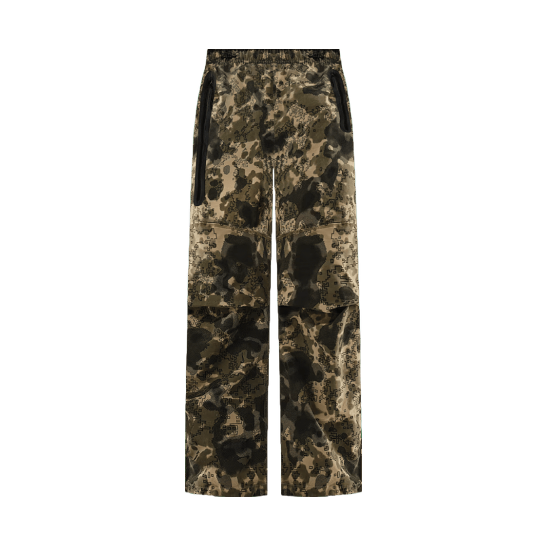 HV0973-210 Nike Tech Dri-Fit Woven Camo Loose-Fit Pants Neutral Olive Black - Asia