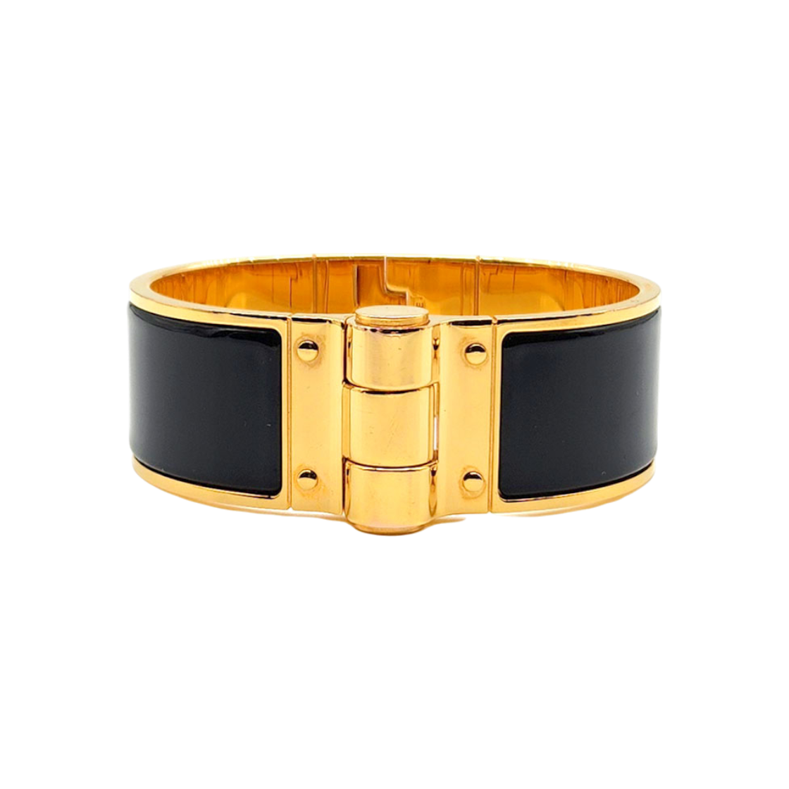 ITEN2B77KVI2 Hermes Hinge Wide Bracelet L427466