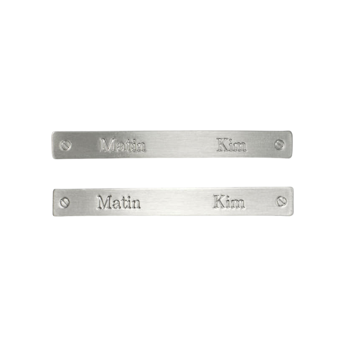마뗑킴 마틴 시그니쳐 헤어 스타일링 클립스 셋 다크 실버(Matin Kim Matin Signature Hair Styling Clips Set Dark Silver)