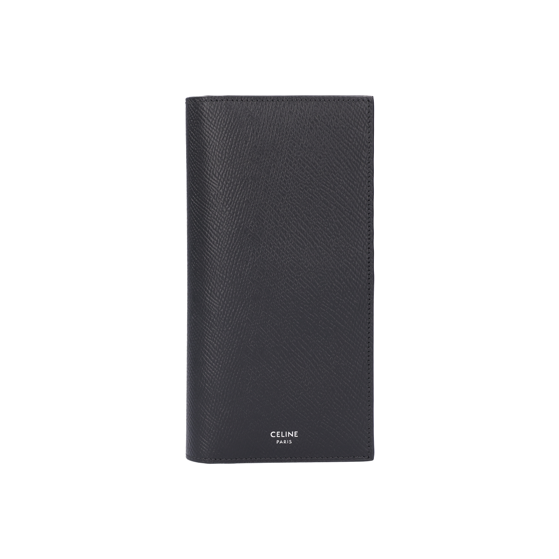 ITWPJ5R8RQ4F Celine 10C383BEN Vertical Long Wallet in Black Calfskin