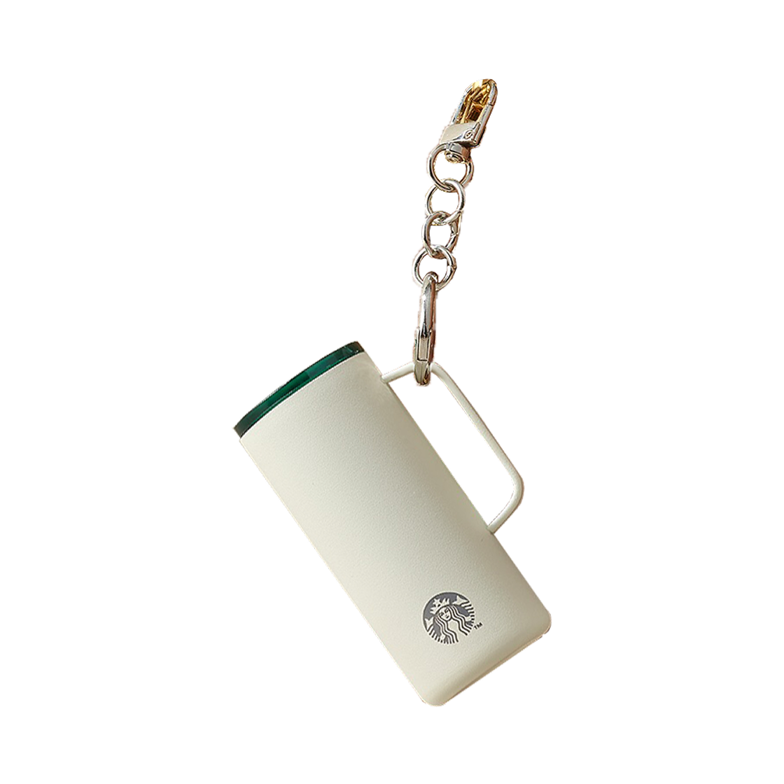 스타벅스 미니어처 텀블러 키링 화이트(Starbucks Miniature Tumbler Keyring White)