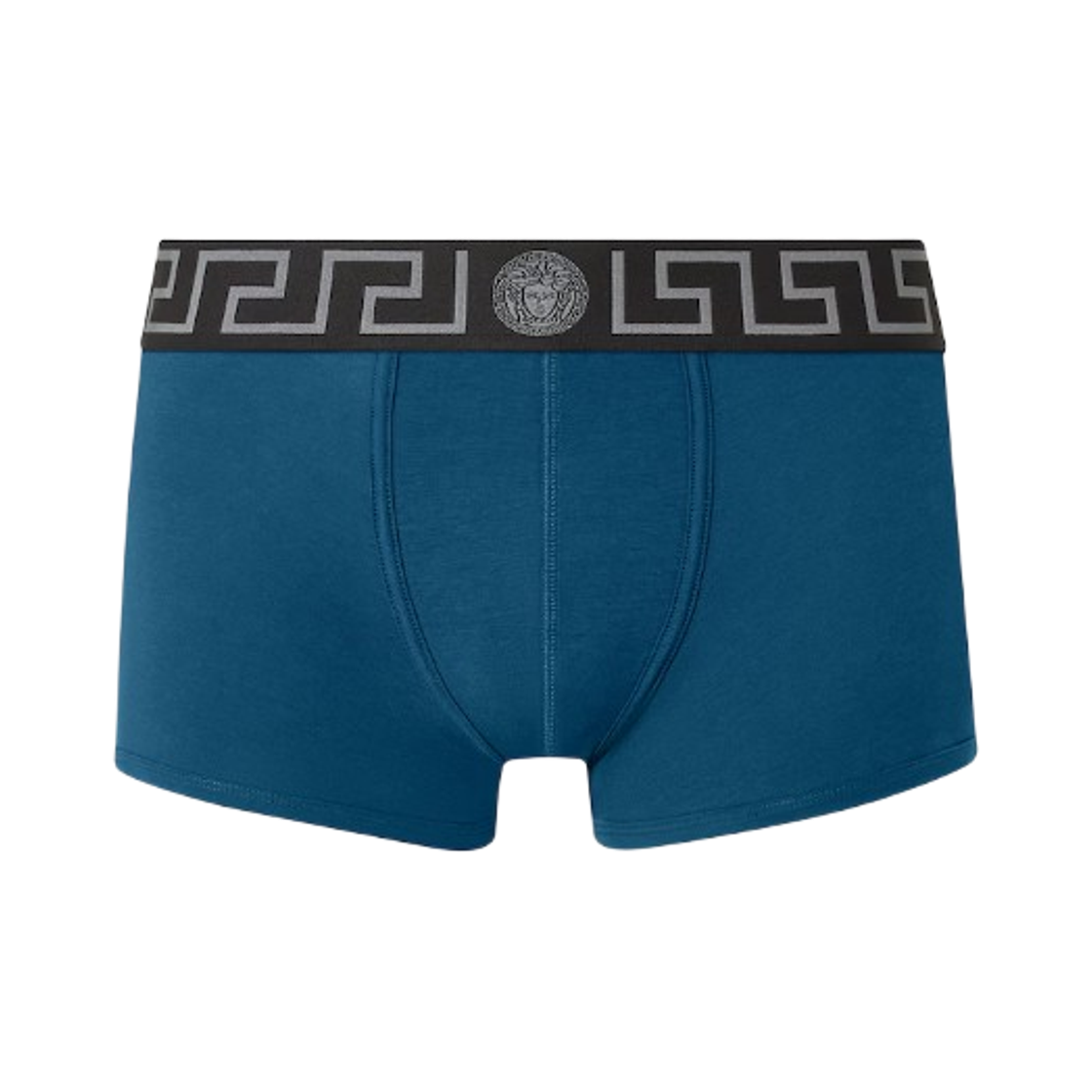 AU10026-1A10011-2U5E0 Versace Greca Border Trunks Blue Black