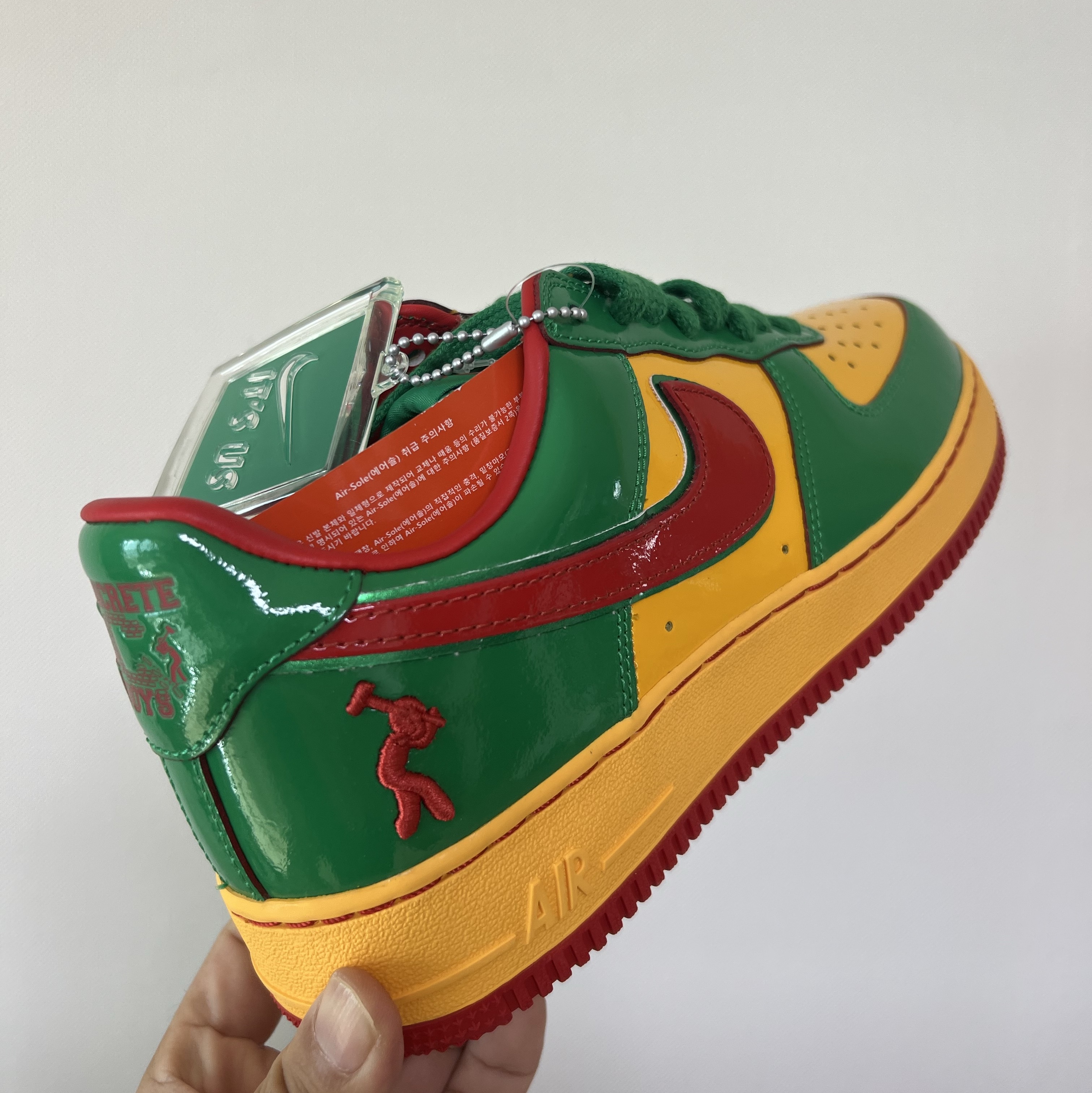 Nike x Lil Yachty Us Force 1 착용 스타일 - 2