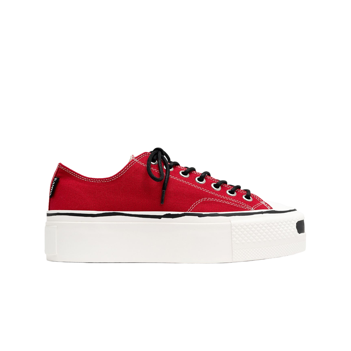 G15FW702 Kamiya Joey Platform Sneaker Red