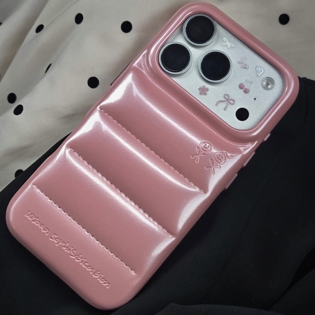 Urbansophistication The Puffer Case Ballerina 착용 스타일