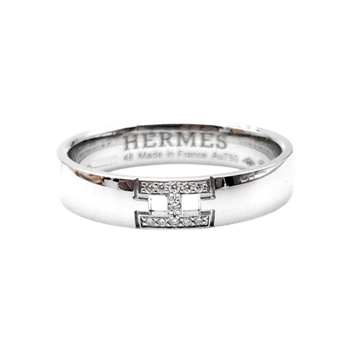 IT4VIGEN27MO Hermes Ever Heracles Diamond Ring L442908