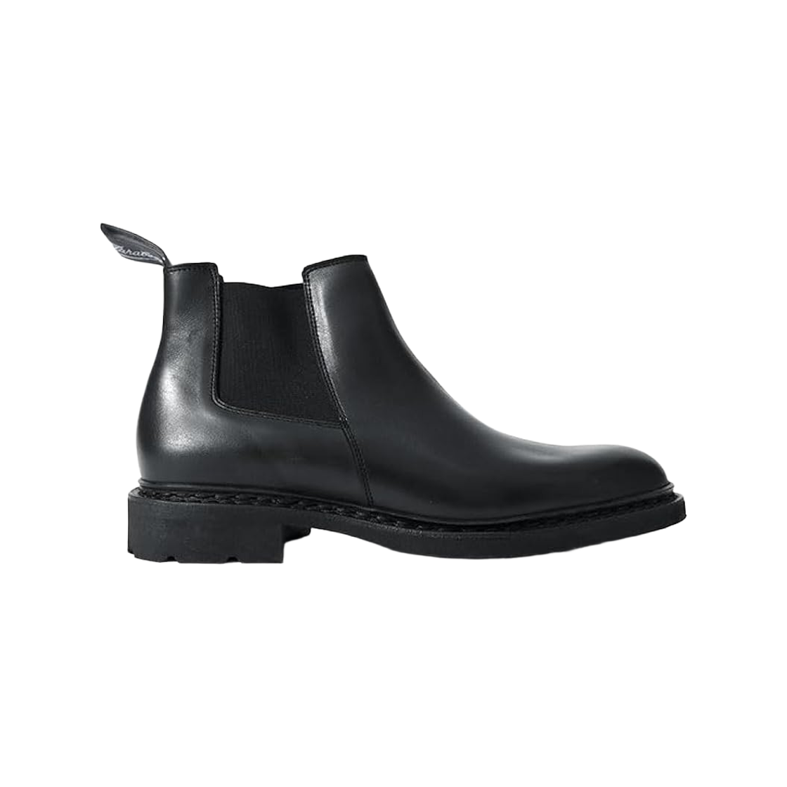 128412 Paraboot Leather Chamfort Boots Noir