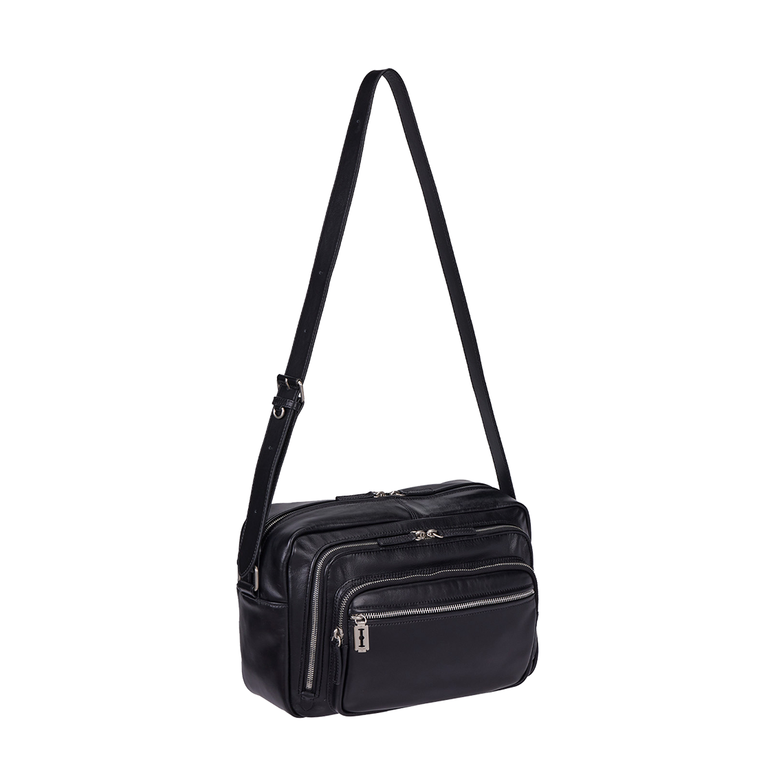 [10% 쿠폰] 분크 퍼펙 멀티 포켓 크로스 미듐 블랙