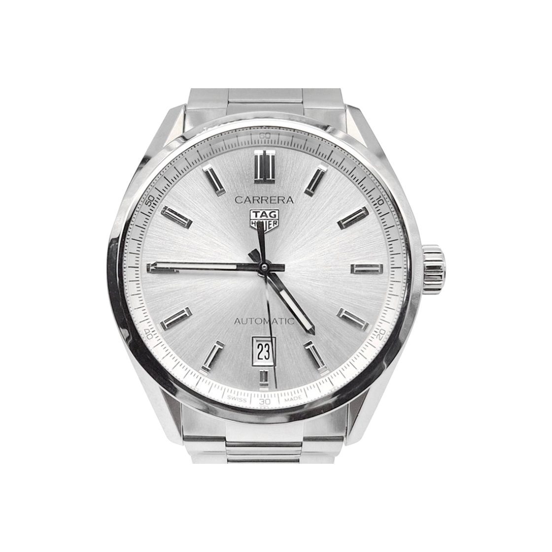 태그호이어 까레라 칼리브 5 스틸 시계 (WBN2111) L275344(TAG Heuer Carrera Calibre 5 Steel Watch (WBN2111))