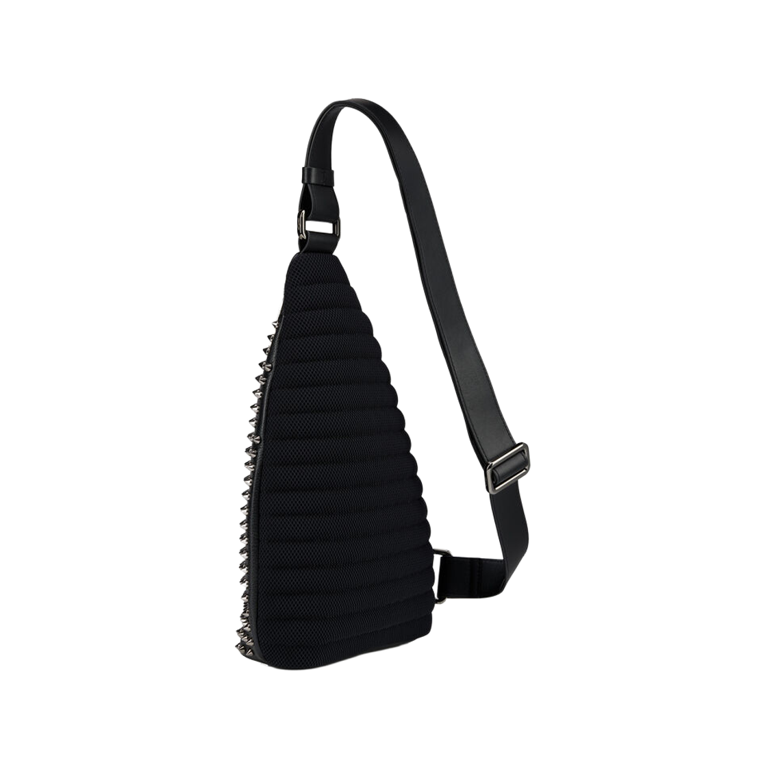 크리스찬 루부탱 펑키 카프 레더 스파이크 크로스바디백 블랙(Christian Louboutin Funky Calf Leather Spikes Crossbody Bag Black) - 2