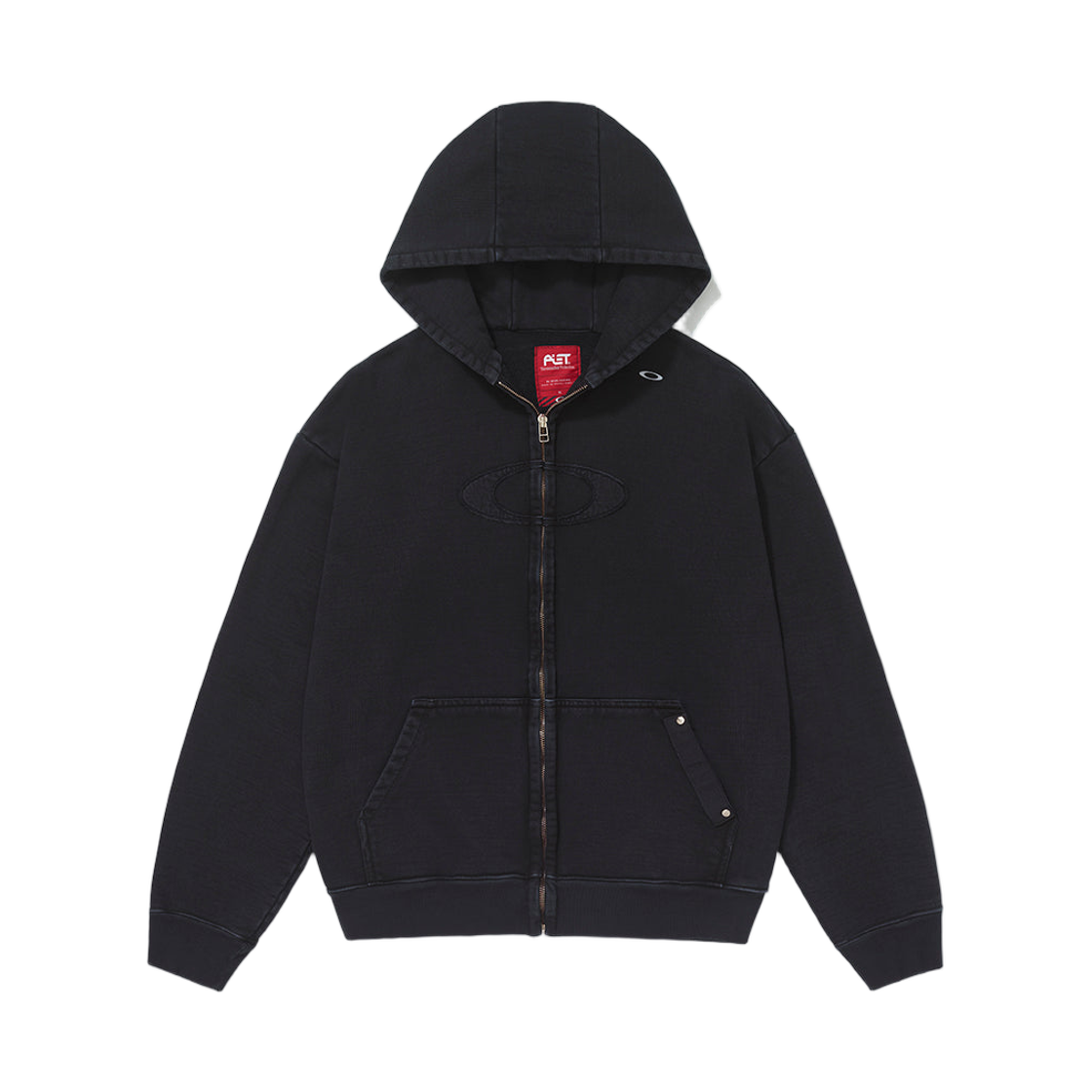 오클리 x 피에트 패딩 후드 빈티지 블랙(Oakley x Piet Padded Hoodie Vintage Black)
