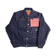 Fullcount 2107W-20 Type 1 Denim Jacket One Wash Indigo Blue