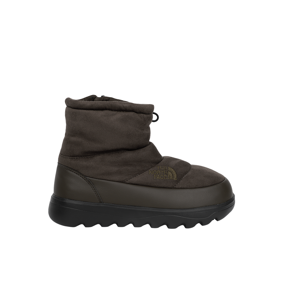 NS87R75J The North Face Apres Short Boots Suede Brown - 25FW