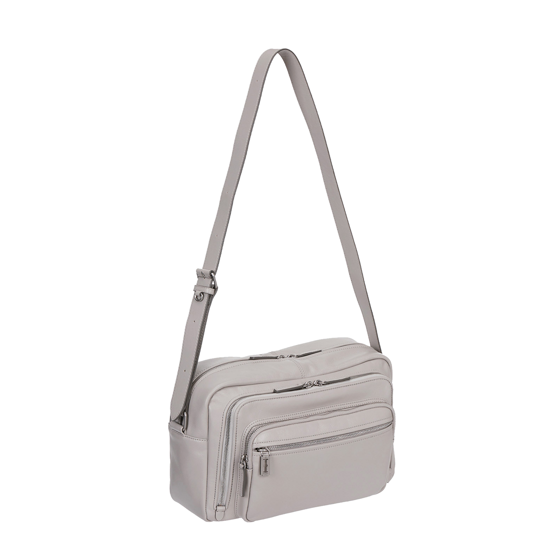 [10% 쿠폰] 분크 퍼펙 멀티 포켓 크로스 미듐 스톤베이지