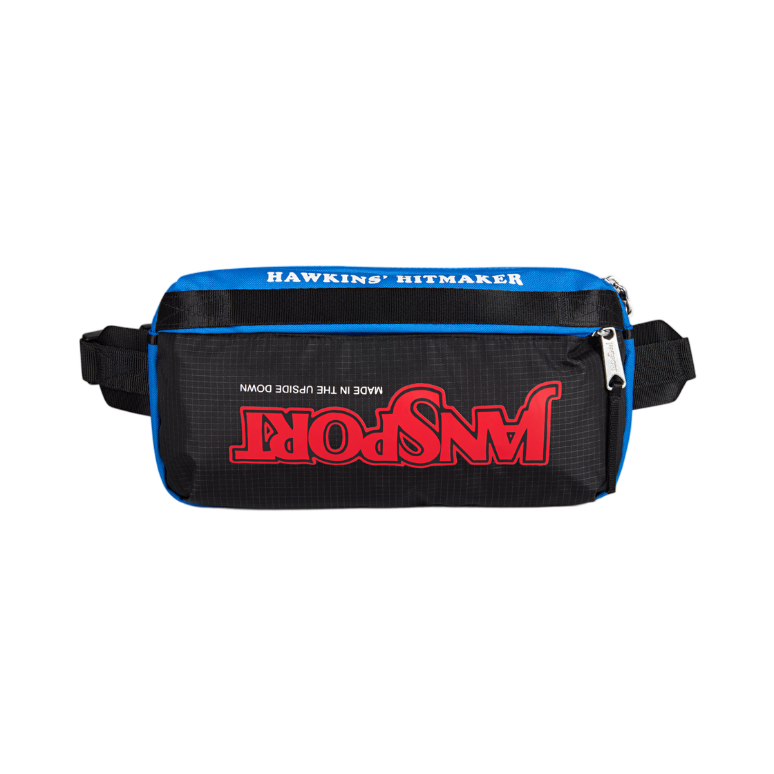 잔스포츠 x 기묘한 이야기 워싱턴 웨이스트팩 스쿽 라디오 호킨스 히트메이커(Jansport x Stranger Things Washington Waistpack Squawk Radio Hawkins Hitmaker)