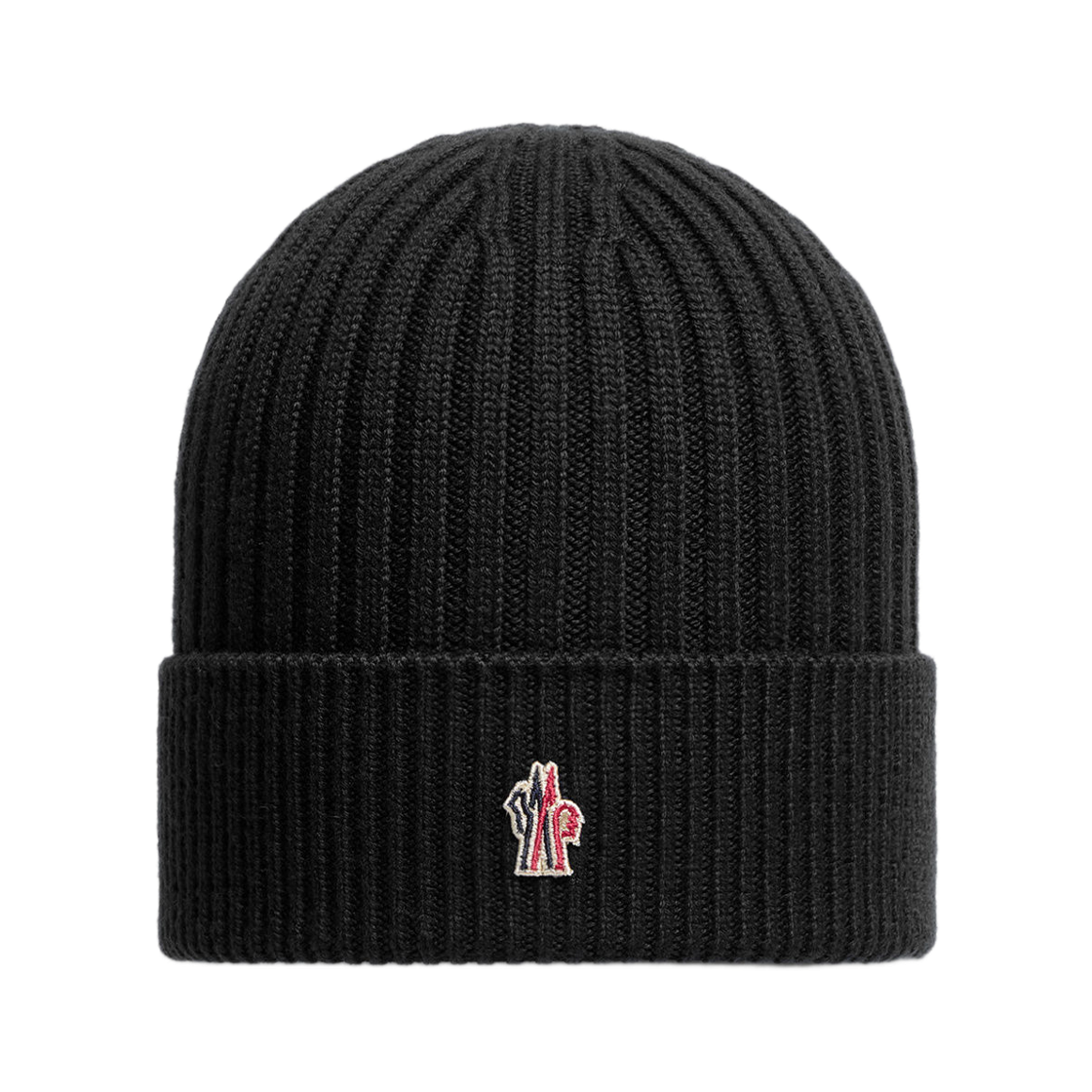 몽클레르 버진 울 비니 블랙 - 25FW(Moncler Virgin Wool Beanie Black - 25FW)