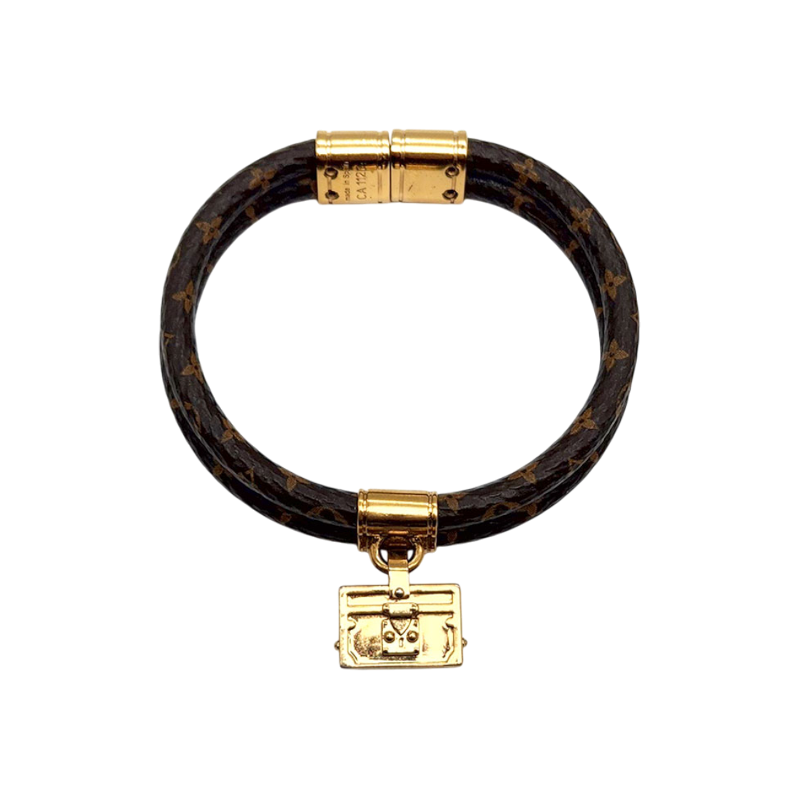 ITFVH9EQVW6Q Louis Vuitton Monogram Petit Mal Bracelet L831204