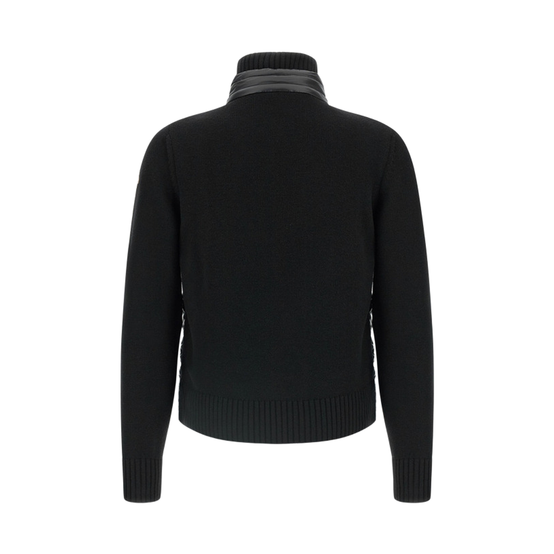 몽클레르 패딩 울 가디건 블랙 - 25FW(Moncler Padded Wool Cardigan Black - 25FW) - 2