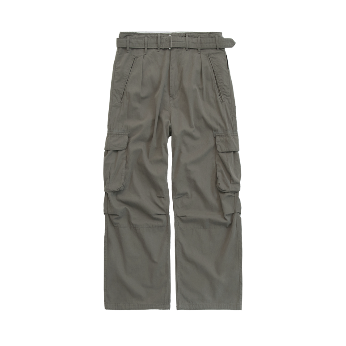 폴리테루 벨티드 카고 팬츠 1.2v 올리브 그레이(Polyteru Belted Cargo Pants 1.2v Olive Gray)